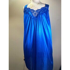 Lati Fashion Nightgown Size M Vintage 90's Satin Dreams Boudoir Chic Sleepwear